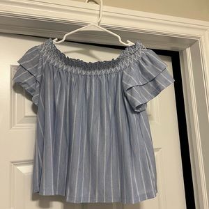 Off the shoulder / Baby Doll blouse